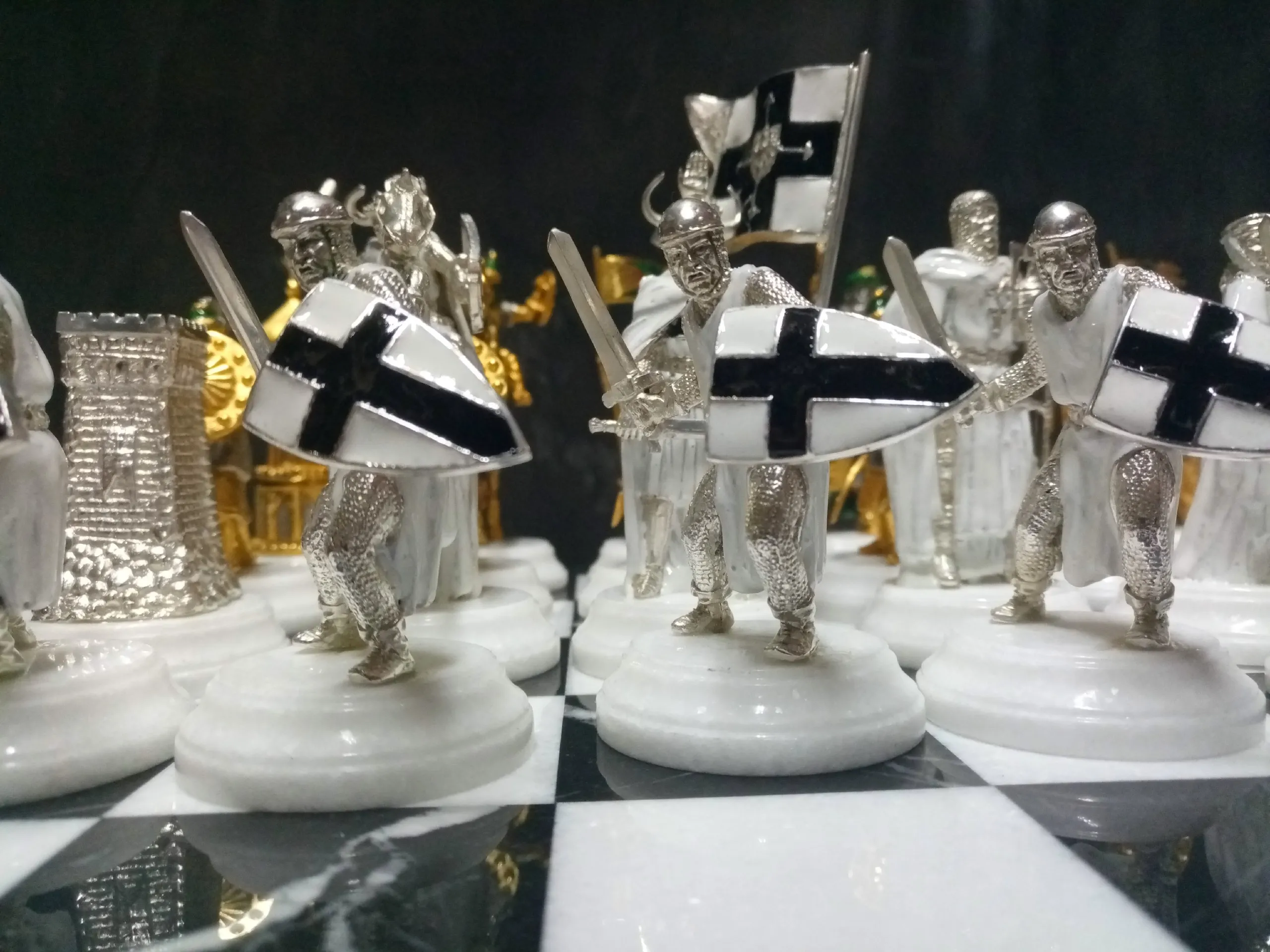 The pawn, from the Crusades Chess Set