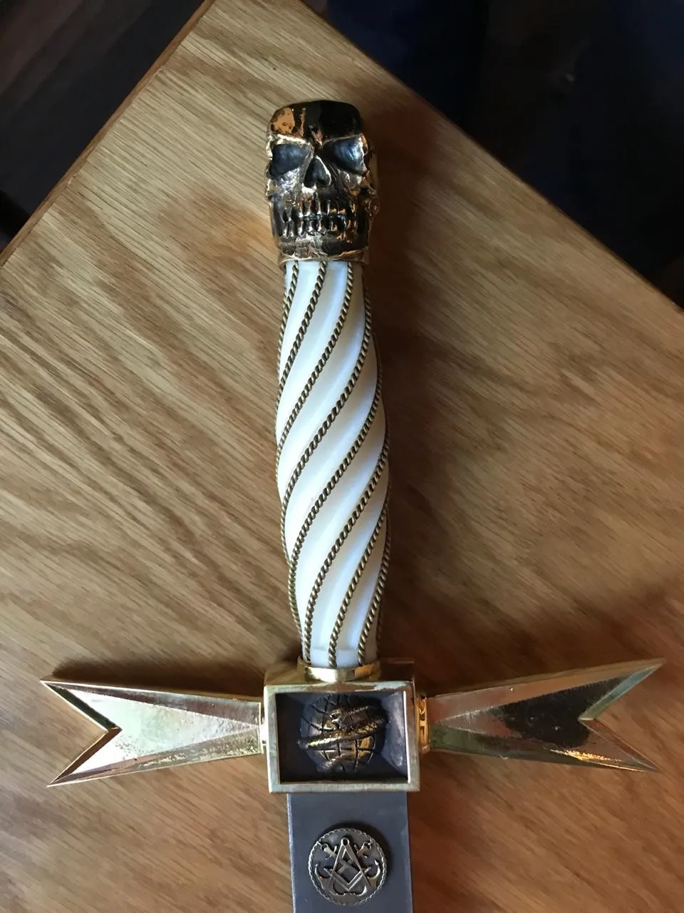 Sword, engraving detail